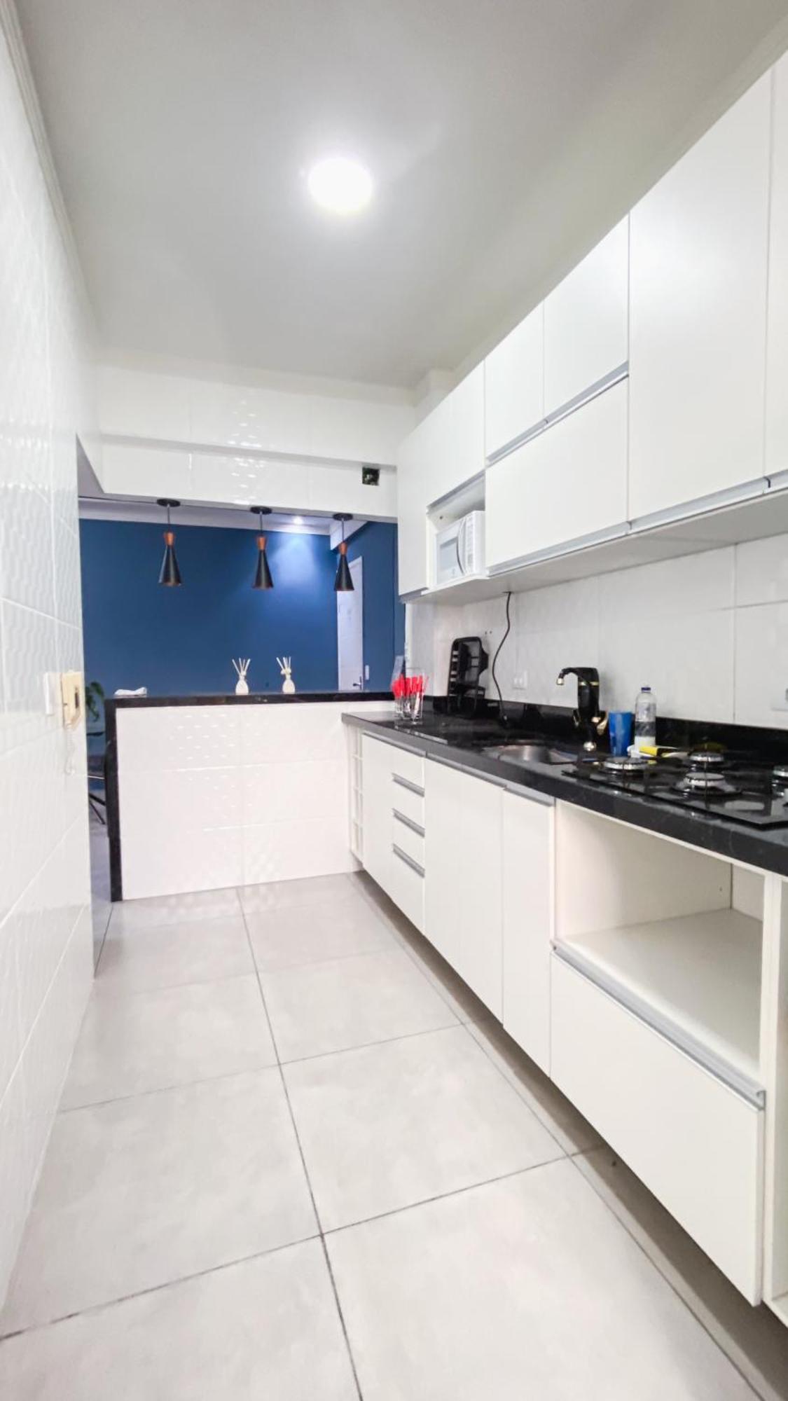 Ape Com Piscina E Ar - 2Q Da Praia Da Enseada. Guaruja Ngoại thất bức ảnh